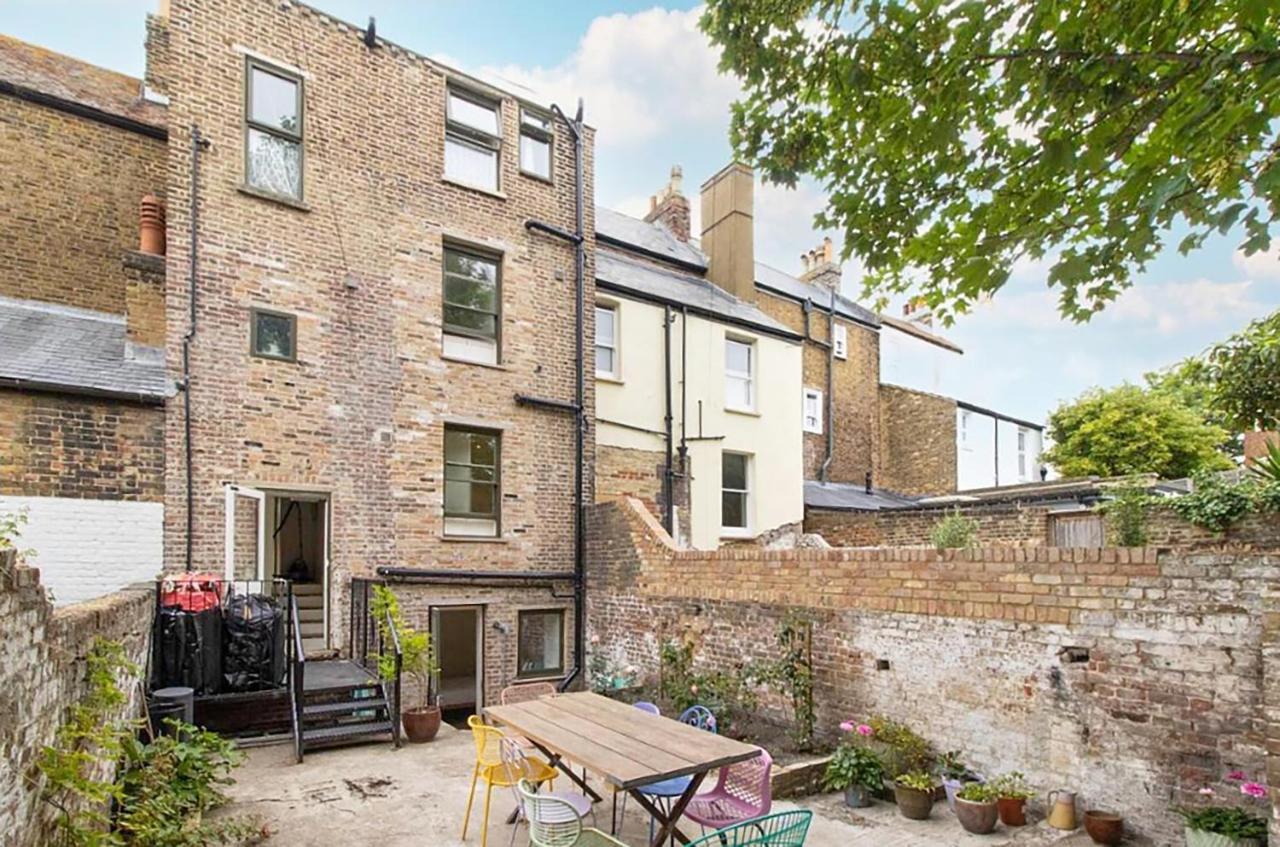 Unique Georgian Garden Flat In Central Margate Apartment Exterior photo
